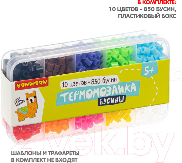 Изображение товара Развивающая игра Bondibon Термомозаика. Бусины / ВВ4987