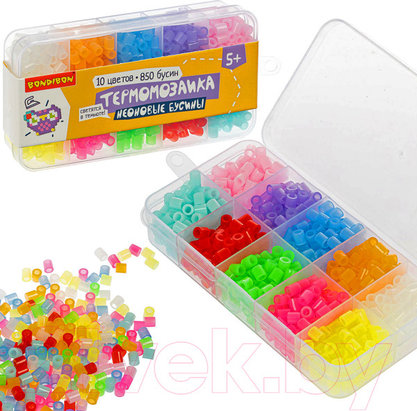 Изображение товара Развивающая игра Bondibon Термомозаика. Бусины / ВВ4988
