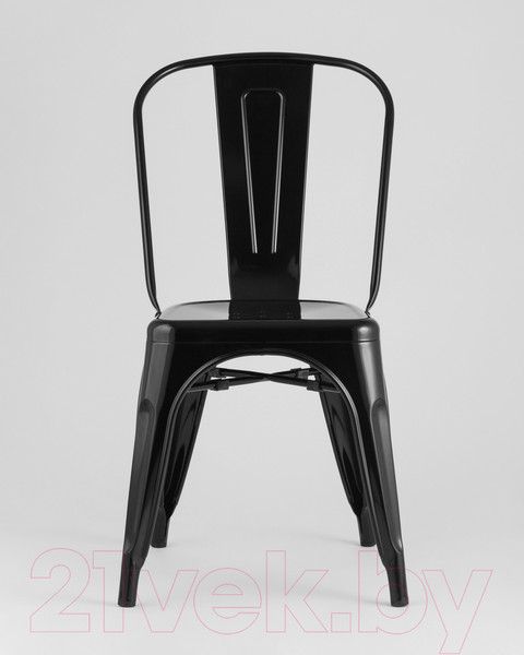 Изображение товара Стул Stool Group Tolix / YD-H440B LG-01 (черный глянцевый)