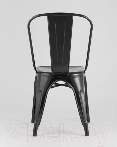 Изображение товара Стул Stool Group Tolix / YD-H440B LG-01 (черный глянцевый)