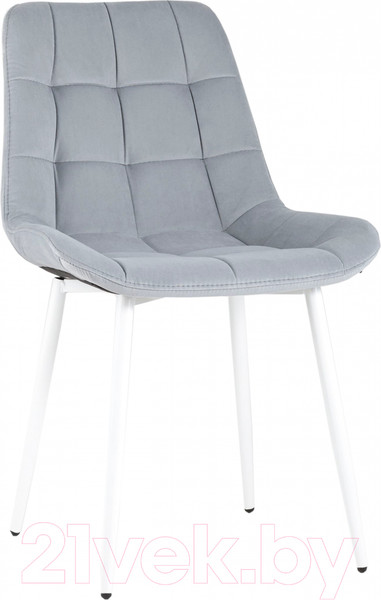 Изображение товара Стул Stool Group Флекс / AV 405-N24-02 (светло-серый/белые ножки)