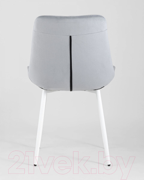 Изображение товара Стул Stool Group Флекс / AV 405-N24-02 (светло-серый/белые ножки)