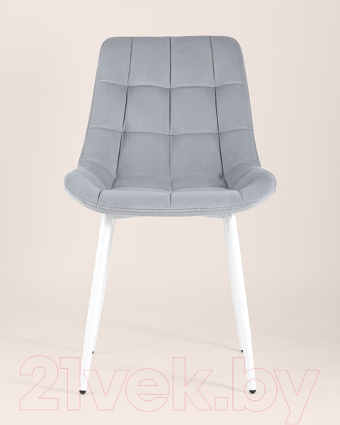 Изображение товара Стул Stool Group Флекс / AV 405-N24-02 (светло-серый/белые ножки)