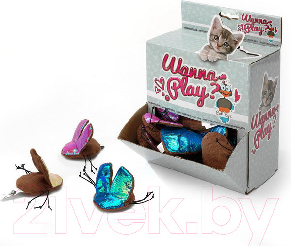 Изображение товара Игрушка для кошек EBI Блестящий жук / 409-437513