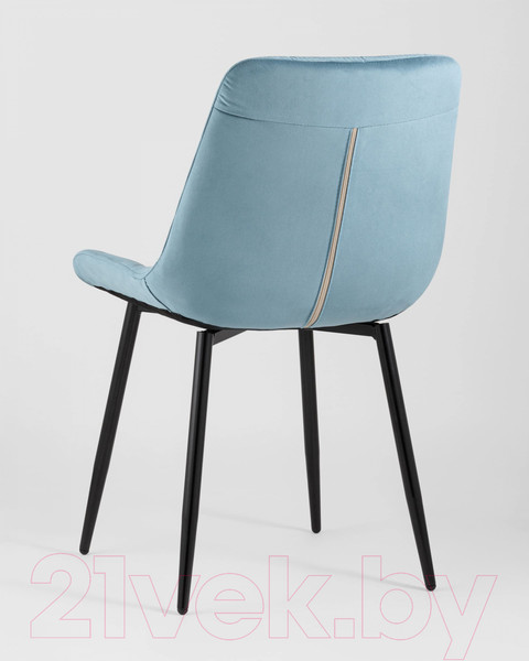 Изображение товара Стул Stool Group Флекс / AV 405-N22-08 (велюр пыльно-голубой)
