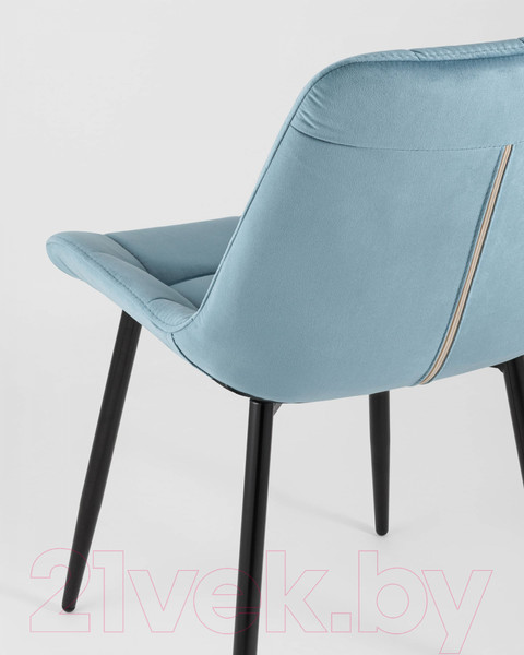Изображение товара Стул Stool Group Флекс / AV 405-N22-08 (велюр пыльно-голубой)