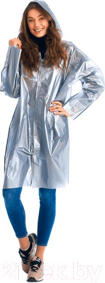 Изображение товара Дождевик Русский дождевик Люкс (серебристый)