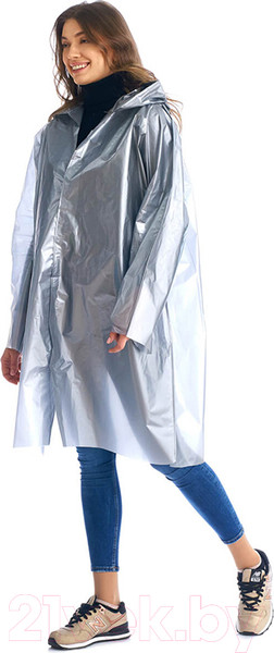 Изображение товара Дождевик Русский дождевик Люкс (серебристый)