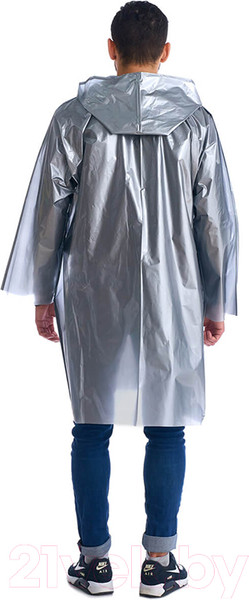 Изображение товара Дождевик Русский дождевик Люкс (серебристый)