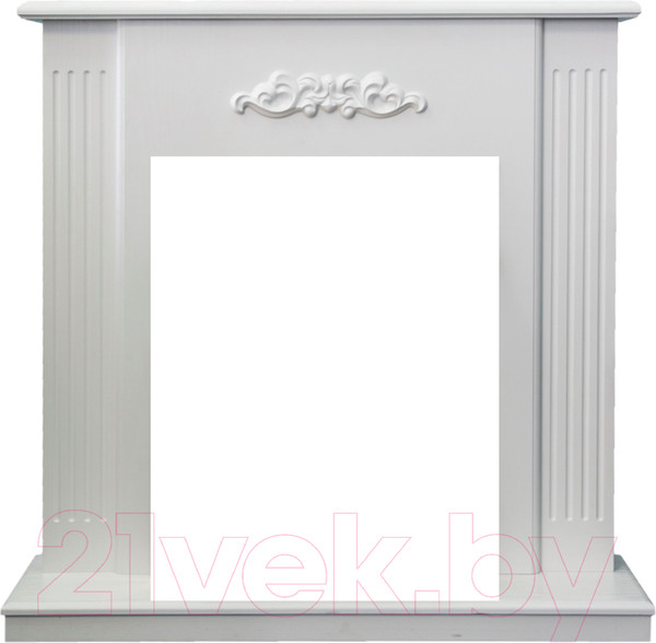 Изображение товара Портал для камина Смолком Capri STD-ASP (белое дерево делюкс)