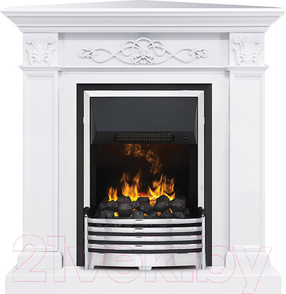 Изображение товара Портал для камина Смолком Verona Corner STD-ASP (бьянко белый)