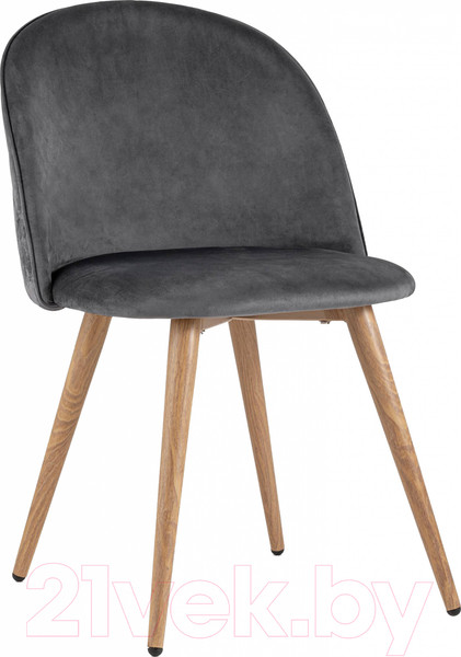 Изображение товара Стул Stool Group Лион New / DC-69030A HLR-21 (велюр с ромбами/серый)