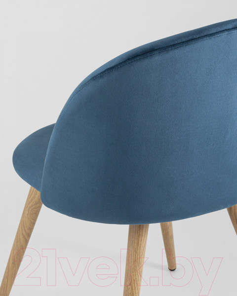 Изображение товара Стул Stool Group Лион New / DC-69030 HLR-63 (велюр голубой)