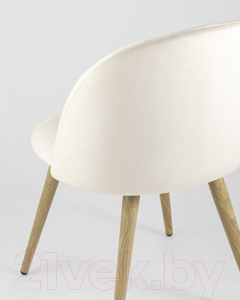 Изображение товара Стул Stool Group Лион New / DC-69030 HLR-2 (велюр кремовый)