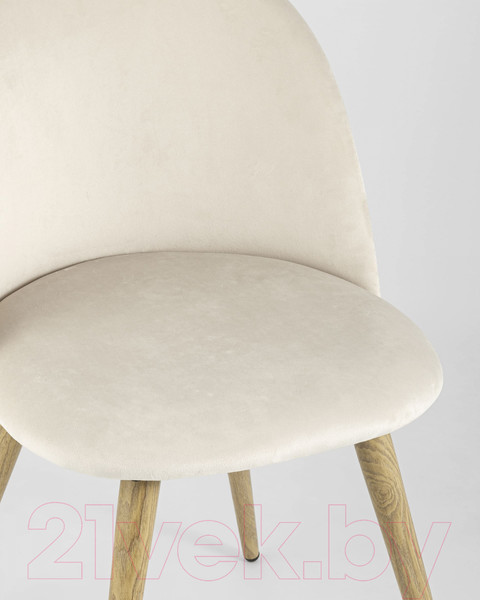 Изображение товара Стул Stool Group Лион New / DC-69030 HLR-2 (велюр кремовый)
