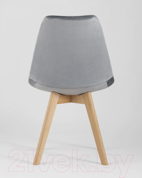 Изображение товара Стул Stool Group Frankfurt / Y863 (велюр серый)