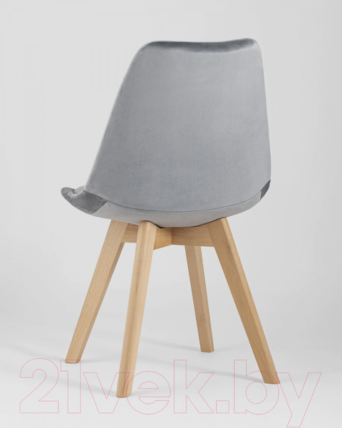 Изображение товара Стул Stool Group Frankfurt / Y863 (велюр серый)
