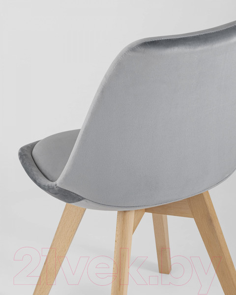 Изображение товара Стул Stool Group Frankfurt / Y863 (велюр серый)