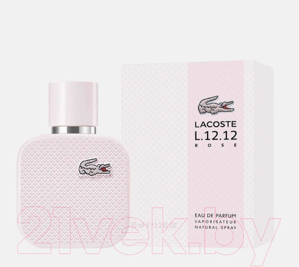 Изображение товара Парфюмерная вода Lacoste L.12.12 Rose  (35мл)