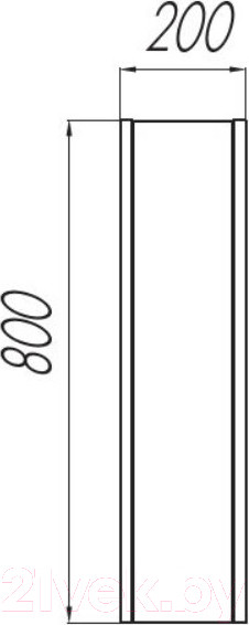 Изображение товара Модуль косметический для ванной Акватон Брук (1A201003BCDL0)