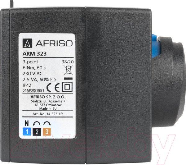 Изображение товара Электропривод сантехнический Afriso ARM 323 ProClick / 1432310