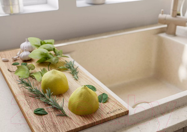 Изображение товара Разделочная доска на мойку Акватон 1A729703BS000