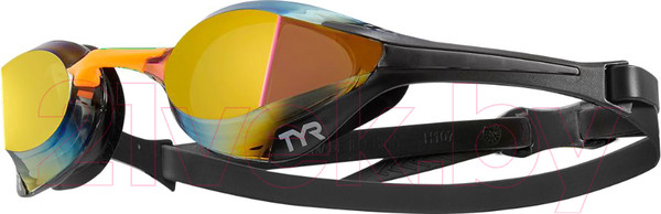 Изображение товара Очки для плавания TYR Tracer-X Elite Racing Mirrored / LGTRXELM/756 (золото/оранжевый)
