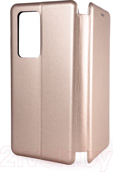 Изображение товара Чехол-книжка Case Magnetic Flip для Huawei P40 Pro (золото)