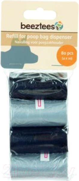 Изображение товара Пакеты для выгула собак Beeztees 795020 (4x20шт)