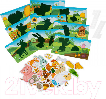 Изображение товара Сортер Bondibon Сортер Кто что ест? / ВВ4771