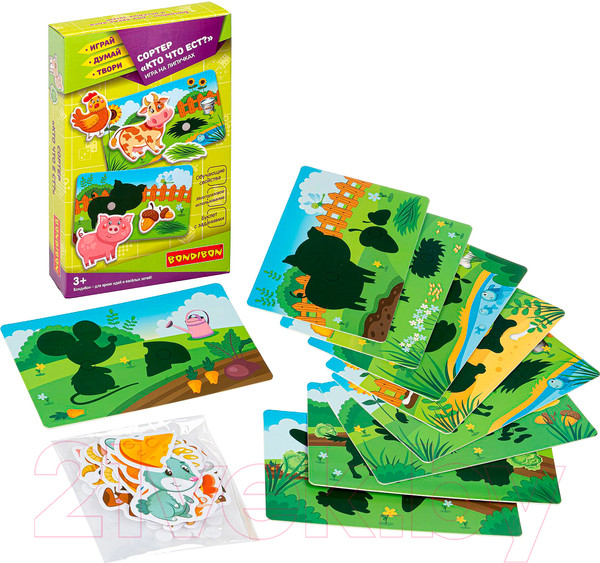 Изображение товара Сортер Bondibon Сортер Кто что ест? / ВВ4771