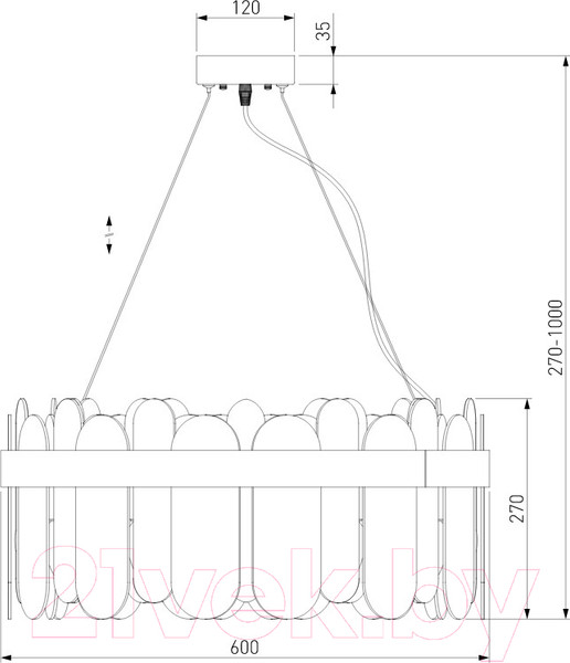 Изображение товара Люстра Bogate's 333/8
