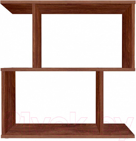 Изображение товара Стеллаж Polini Kids Home Smart Фигурный 2 секции / 0002270.76 (винтаж)