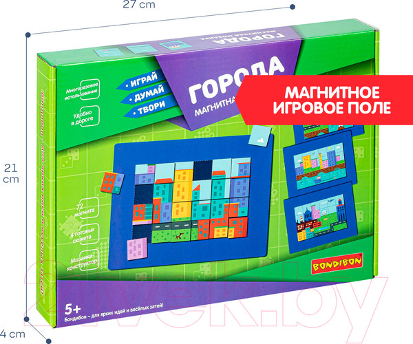 Изображение товара Пазл Bondibon Мозаика Города / ВВ4975