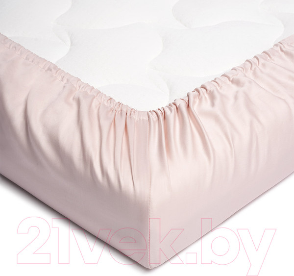 Изображение товара Простыня для малышей Perina На резинке Розовый / ПР-120х60.7
