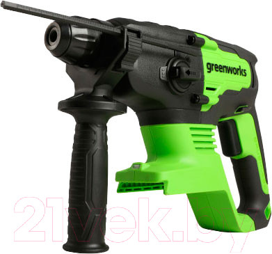 Изображение товара Перфоратор Greenworks GD24SDS2 бесщеточный 2Дж 24V / 3803007 (без АКБ и ЗУ)