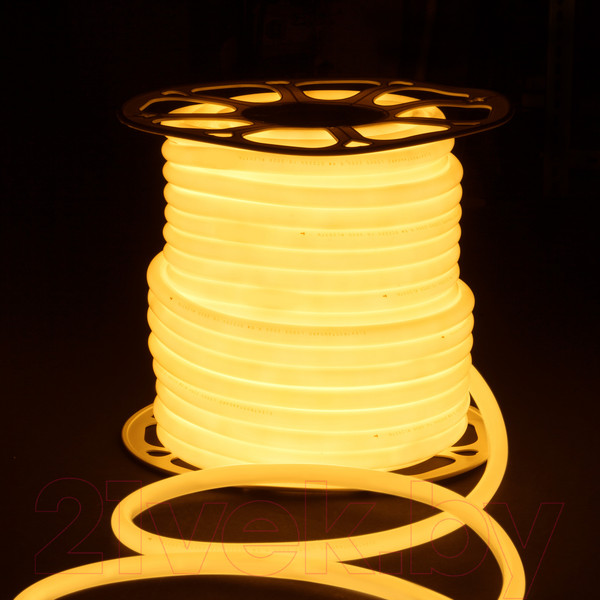 Изображение товара Гибкий неон Elektrostandard LS003 220V 9.6W 144Led 2835 IP67 16мм 3300K (50м, теплый белый)