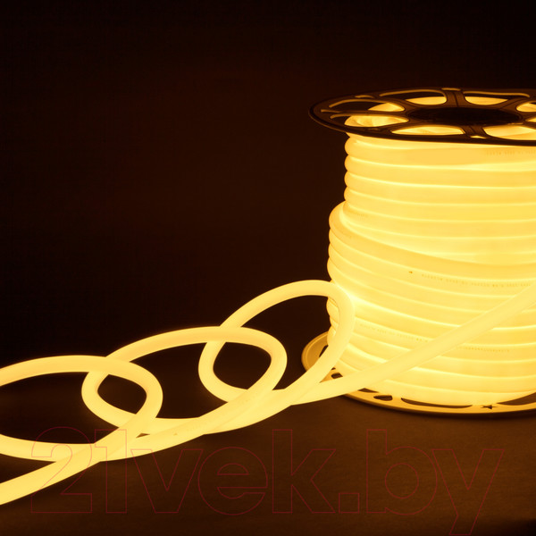 Изображение товара Гибкий неон Elektrostandard LS003 220V 9.6W 144Led 2835 IP67 16мм 3300K (50м, теплый белый)