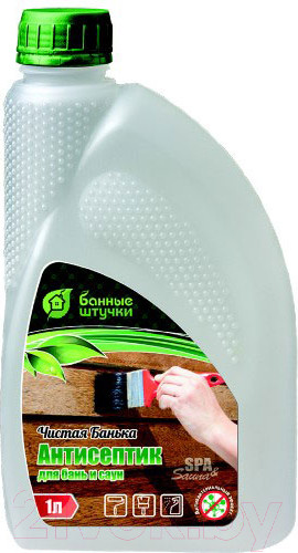 Изображение товара Антисептик для древесины Банные Штучки 34997 (1л)