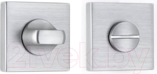 Изображение товара Фиксатор дверной защелки VELA WC-Quadro (белое серебро)