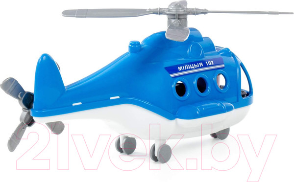 Изображение товара Вертолет игрушечный Полесье Милиция Альфа / 68682