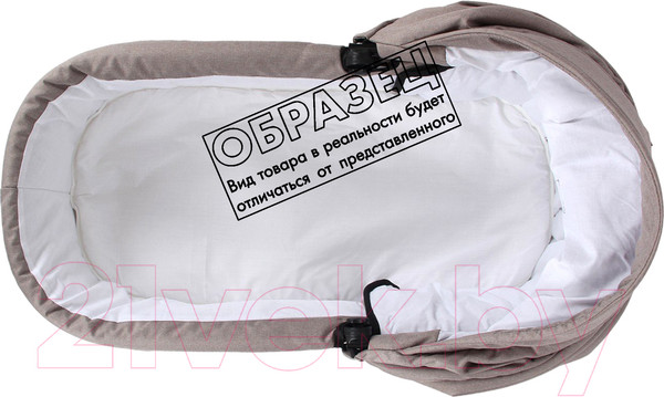 Изображение товара Детская универсальная коляска Alis Berta F 3 в 1 (Be 11, светло-коричневый)