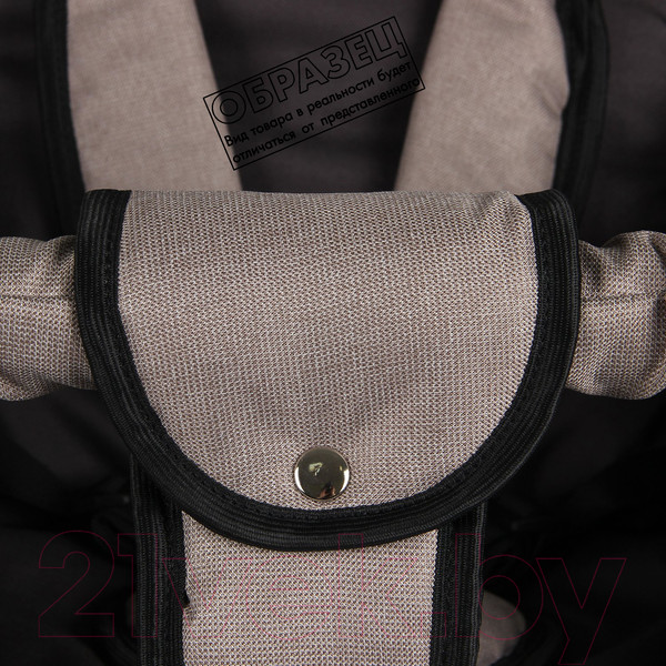 Изображение товара Детская универсальная коляска Alis Berta F 3 в 1 (Be 11, светло-коричневый)