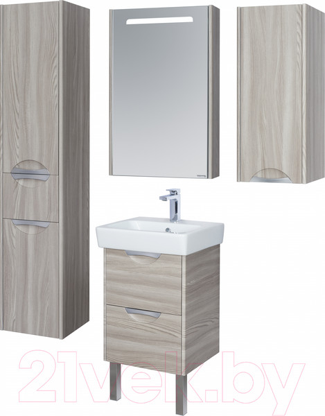 Изображение товара Тумба с умывальником Акватон Сильва 50 (1A2117K1SIW60)