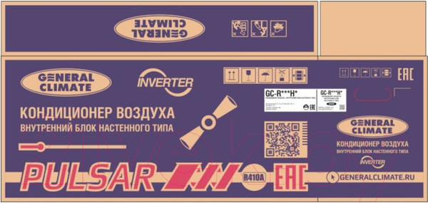 Изображение товара Сплит-система General Climate GC-RE12HR / GU-RE12H inverter