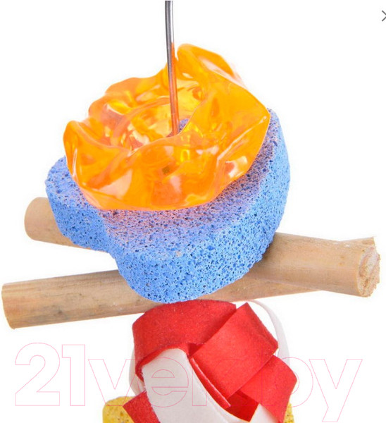 Изображение товара Игрушка для птиц Happy Bird Bone and Stone Kabob / H77220