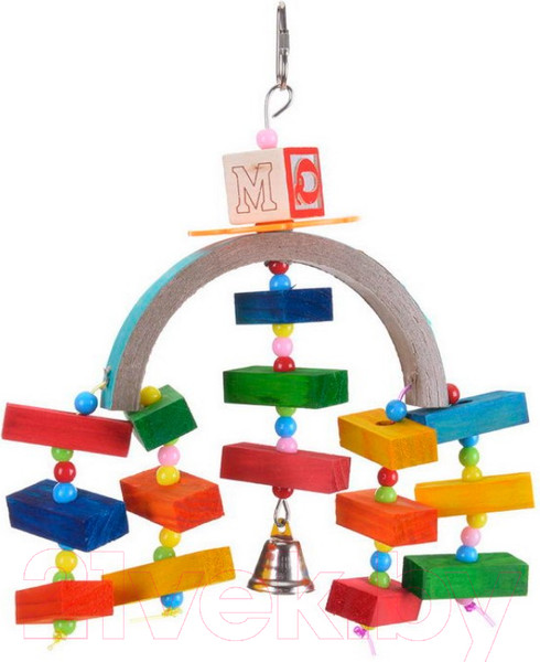 Изображение товара Игрушка для птиц Happy Bird Rainbow Bridge / H77224