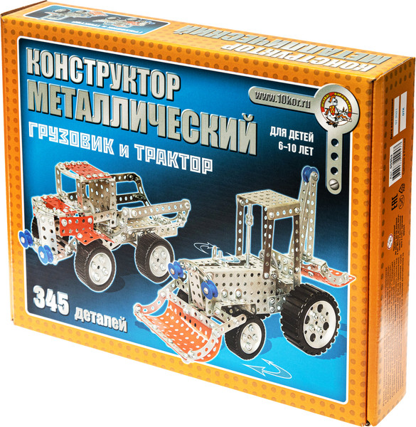 Изображение товара Конструктор Десятое королевство Грузовик и трактор / 00953