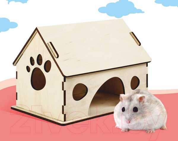 Изображение товара Домик для клетки Woody Тип 1 / 06060