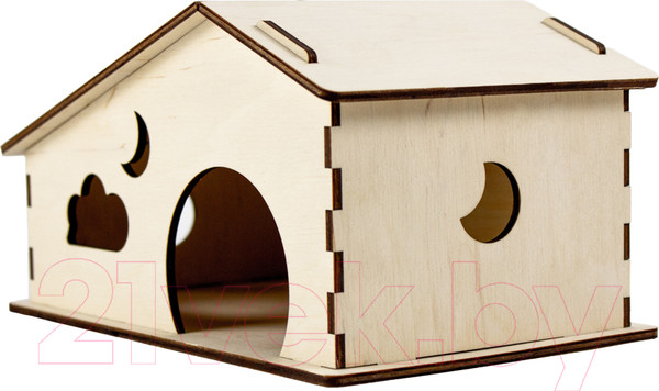Изображение товара Домик для клетки Woody Тип 2 / 06077